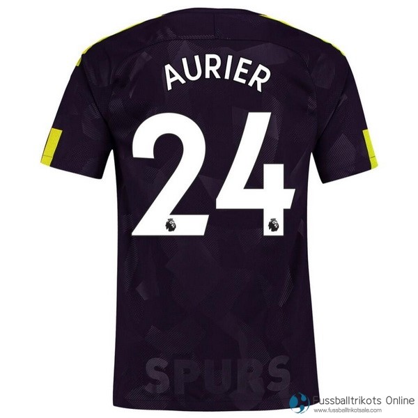 Tottenham Hotspur Trikot Ausweich Aurier 2017-18 Fussballtrikots Günstig